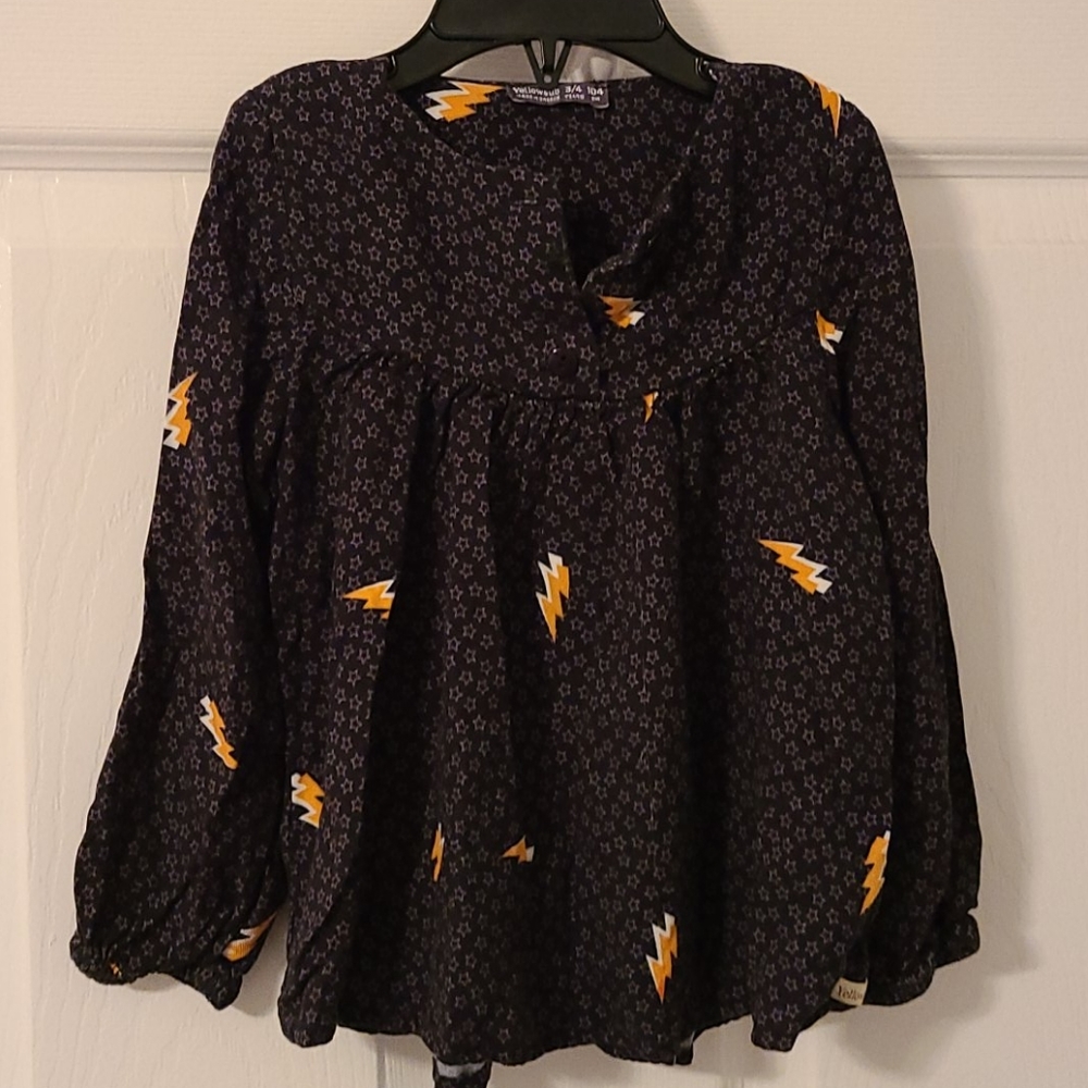 Yellowsub - Stars & lightning bolts blouse
